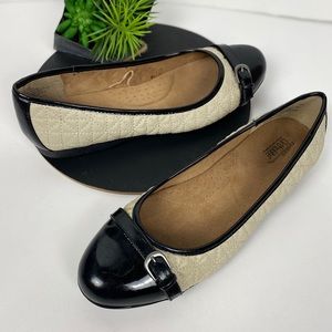♥️Croft & Barrow Ortholite Cream Quilted Cap toe